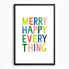 Happy Everything Framed Wall Art by Lana's Shop