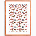 Holiday Otters Framed Wall Art by Lana's Shop