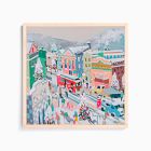 Holiday Village Framed Wall Art by Teil Duncan