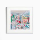 Holiday Village Framed Wall Art by Teil Duncan