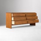 Owens Solid Wood 6-Drawer Dresser (52&quot;&ndash;72&quot;)