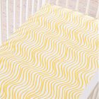 Soft Waves Crib Fitted Sheet
