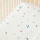 Surf Shack Crib Fitted Sheet