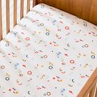 Misha &amp; Puff Cubist Geo Crib Fitted Sheet