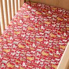 Dogs In Lights Crib Sheet