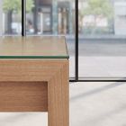 Marlon Glass Communal Table Top