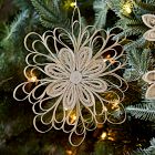 Large Paper Quilling Snowflake Ornaments (Set of 9)