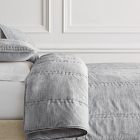 Chenille Linear Comforter &amp; Shams