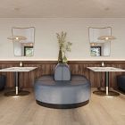 Kirkwood Leather Banquette