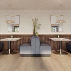 Kirkwood Leather Banquette