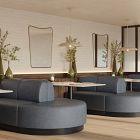 Kirkwood Leather Banquette