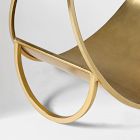 Graphic Metal Fireplace Firewood Holder