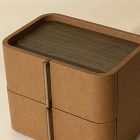 Hinsdale Curved Nightstand (26"&ndash;34")