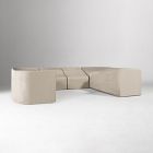 Porto Outdoor 6-Piece U-Shaped Sectional Protective Cover