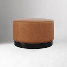 Hoffman Leather Ottoman