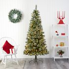 Pre-Lit Faux Wisconsin Pine Christmas Tree (5'&ndash;8')
