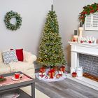 Pre-Lit Faux Wisconsin Pine Christmas Tree (5'&ndash;8')