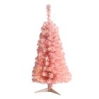 Pre-Lit Faux Pink Christmas Tree (3'&ndash;7')