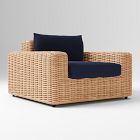 Westport Outdoor Lounge Chair Cushion Cover, Sunbrella® Canvas, Navy