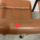 Open Box: Cooper Mid-Century Leather Swivel Office Chair