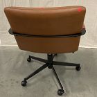 Open Box: Cooper Mid-Century Leather Swivel Office Chair