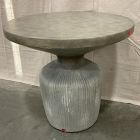 Open Box: Tambor Outdoor Round Side Table
