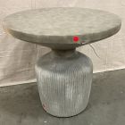 Open Box: Tambor Outdoor Round Side Table