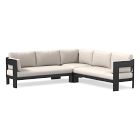 Caldera Aluminum Outdoor 3-Piece L-Shaped Sectional Cushion Covers