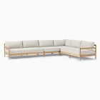 Hargrove Outdoor 4-Piece L-Shaped Sectional (132")