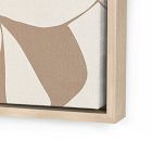 Muted Petals No. 1 Framed Wall Art by Shatha Al Dafai