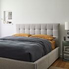 Emmett Tufted Side Storage Bed