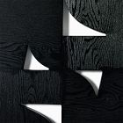 Frameless Geometric Wood Wall Art