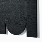 Frameless Geometric Wood Wall Art