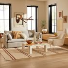 Heather Taylor Home Mayfair Stripe Silk Pillow Cover