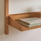 Mid-Century Modular 3-Tier Wide Shelf