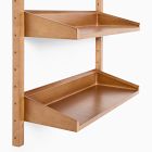 Mid-Century Modular 3-Tier Wide Shelf