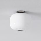 Sculptural Pebble Flush Mount