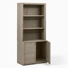 Holmes Modular 2-Door Wood Console w/ Open Hutch (36")
