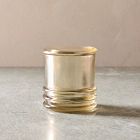 Metallic Glass Candles - Balsam Fir