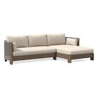 Porto Outdoor 2-Piece Chaise Sectional Cushion Covers