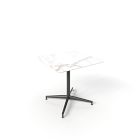 Simii Trellex Square X-Base Marble Table