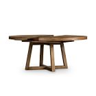 Emmerson&#174; Reclaimed Wood Round Extendable Dining Table (60&quot;&ndash;72&quot;)