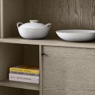 Holmes Modular 2-Door Wood Console w/ Open Hutch (36")