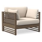 Santa Fe Slatted Outdoor Lounge Chair Cushion Covers