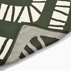 Snake Jacquard Baby Blanket