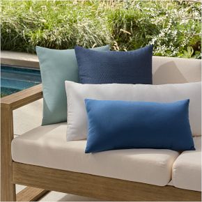 Sunbrella® Indoor/Outdoor Canvas Pillow West Elm