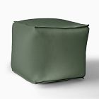 Sunbrella® Indoor/Outdoor Canvas Pouf