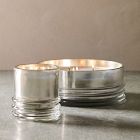 Metallic Glass Candles - Balsam Fir