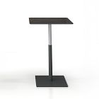 Simii Trellex Height-Adjustable Disc Base Marble Table