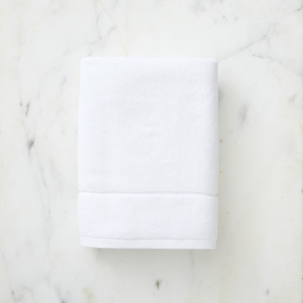 Luxury Spa Towel Sets - White, Set of 4 - (2 Bath Towels, 2 Hand Towels)